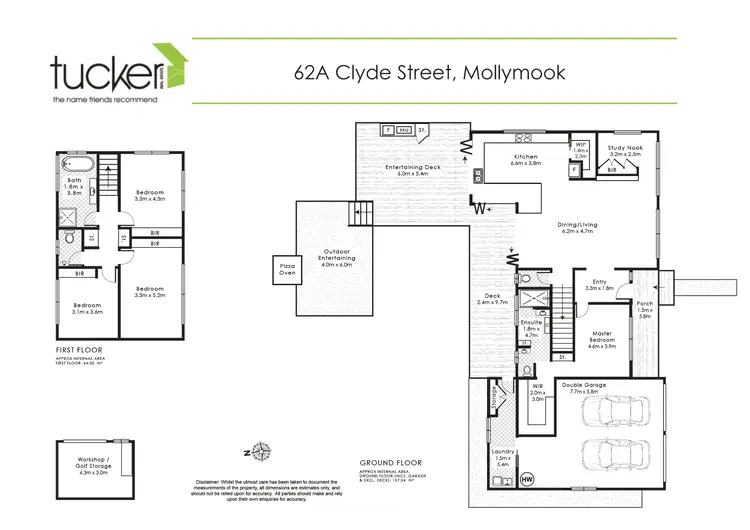 Floorplan of Homely house listing, 62A Clyde Street, Mollymook NSW 2539