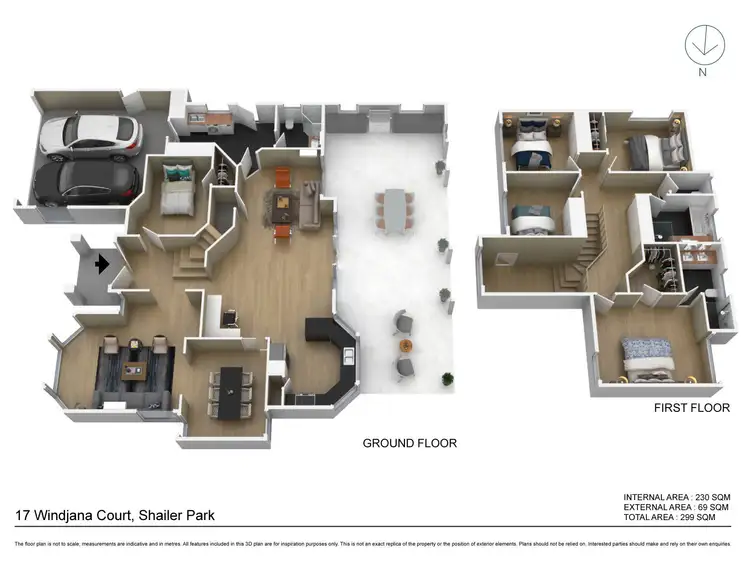 Floorplan of Homely house listing, 17 Windjana Court, Shailer Park QLD 4128