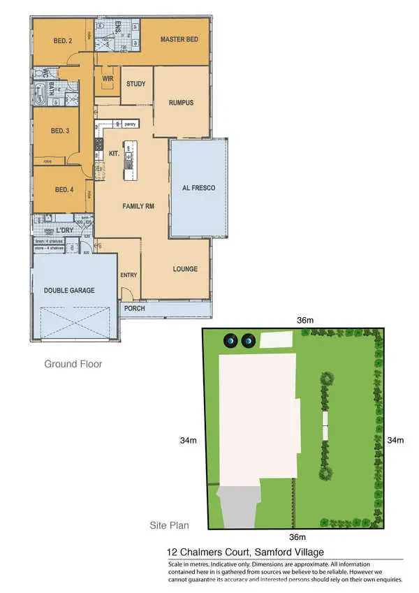 Floorplan of Homely house listing, 12 Chalmers Court, Samford Village QLD 4520