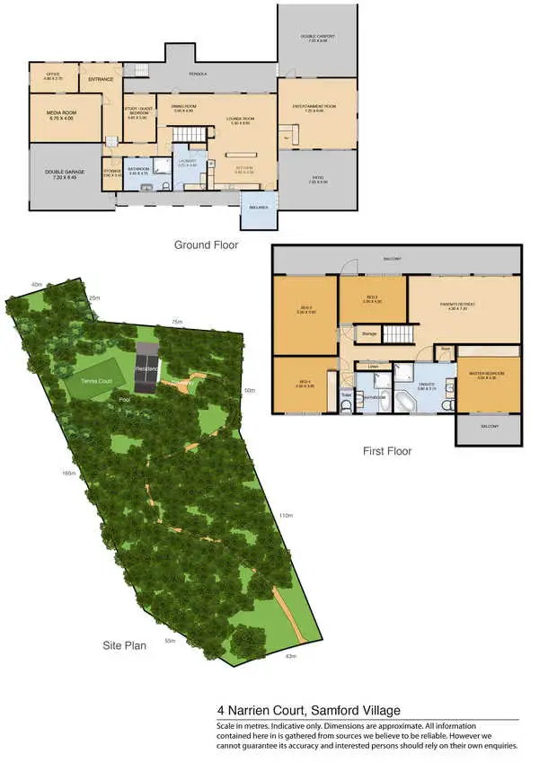 Floorplan of Homely house listing, 4 Narrien Court, Samford Village QLD 4520