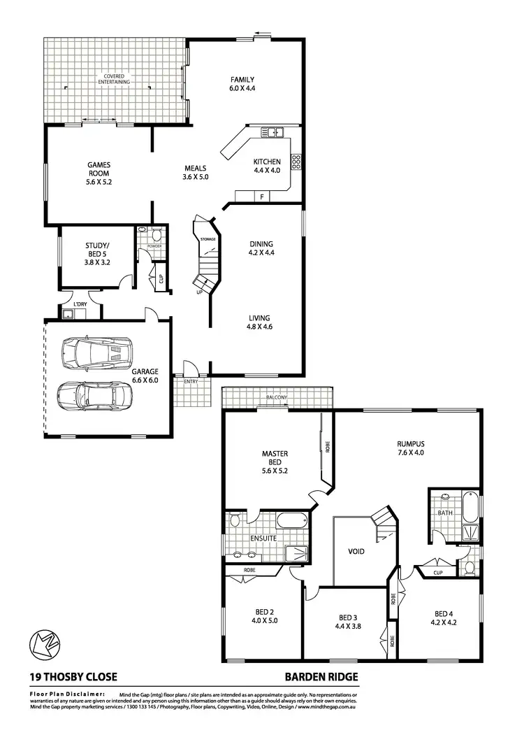 Floorplan of Homely house listing, 19 Throsby Close, Barden Ridge NSW 2234