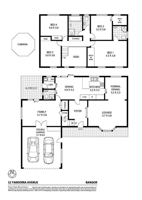 Floorplan of Homely house listing, 32 Yanderra Avenue, Bangor NSW 2234