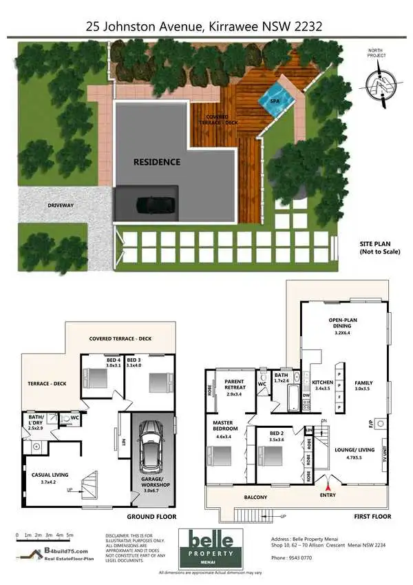 Floorplan of Homely house listing, 25 Johnston Avenue, Kirrawee NSW 2232