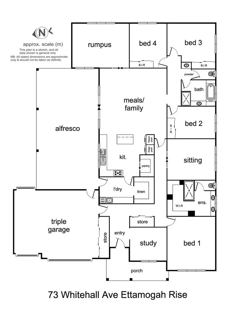 Floorplan of Homely house listing, 73 Whitehall Avenue, Albury NSW 2640