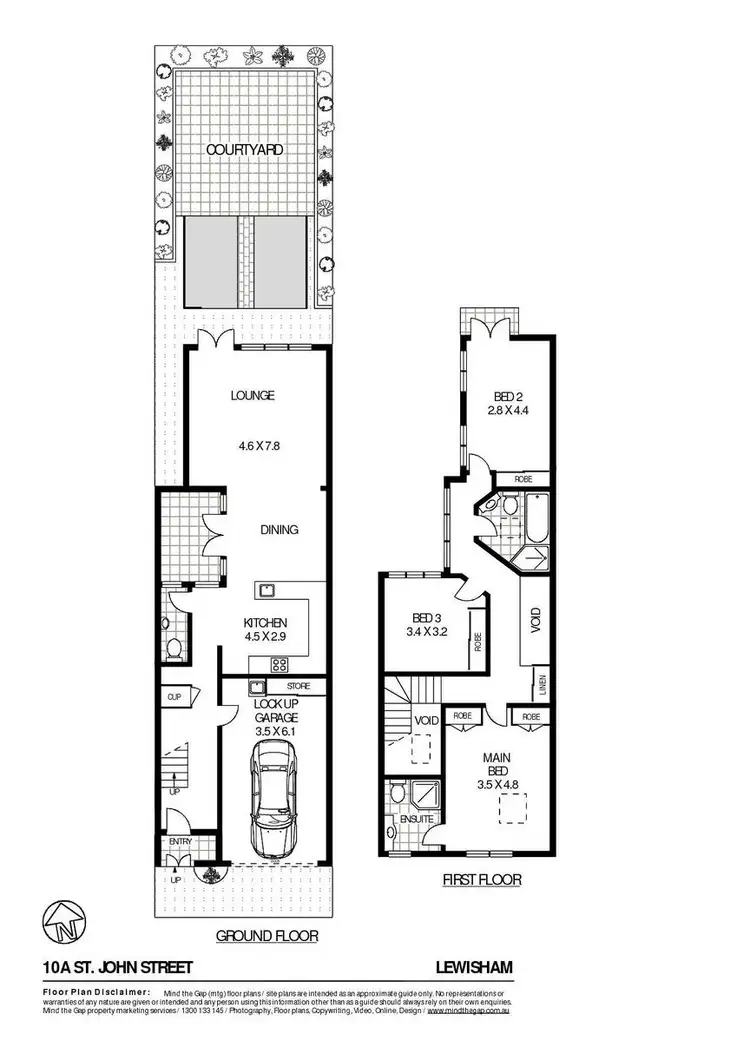Floorplan of Homely house listing, 10A St John Street, Lewisham NSW 2049