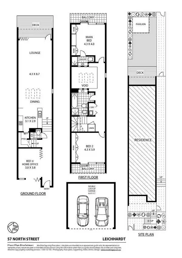 Floorplan of Homely house listing, 57 North Street, Leichhardt NSW 2040