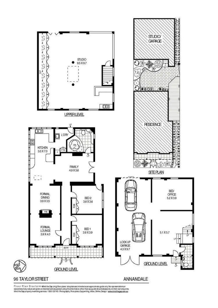 Floorplan of Homely house listing, 96 Taylor Street, Annandale NSW 2038