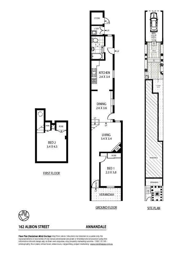Floorplan of Homely house listing, 162 Albion Street, Annandale NSW 2038