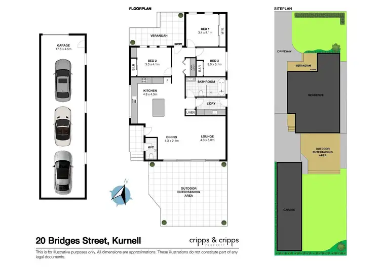 Floorplan of Homely house listing, 20 Bridges Street, Kurnell NSW 2231