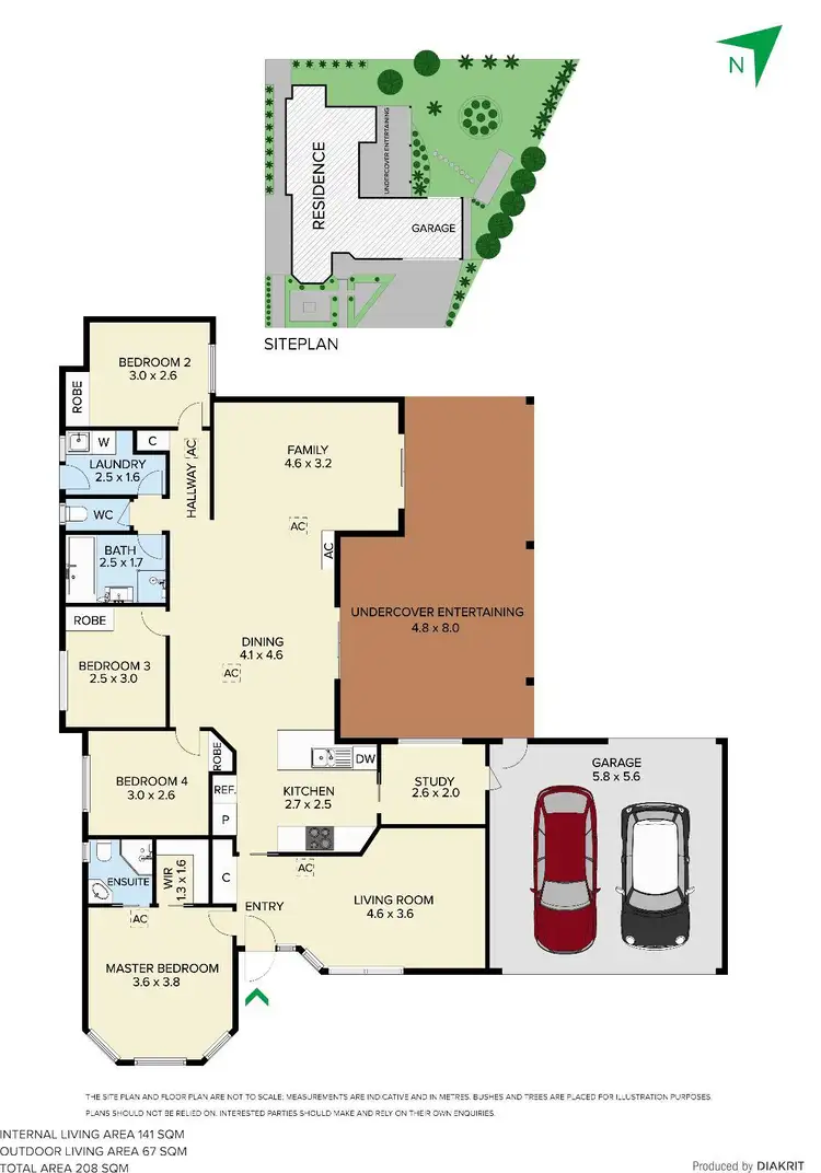 Floorplan of Homely house listing, 5 Gleeson Court, Langwarrin VIC 3910