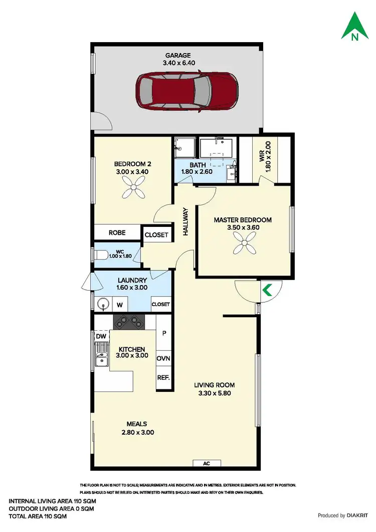 Floorplan of Homely unit listing, 2/15-17 Micheala Court, Langwarrin VIC 3910