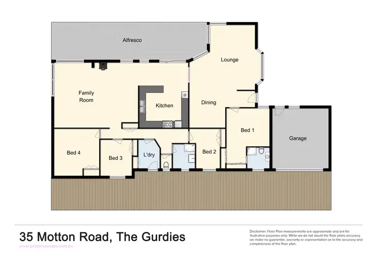 Floorplan of Homely house listing, 35 Motton Road, The Gurdies VIC 3984