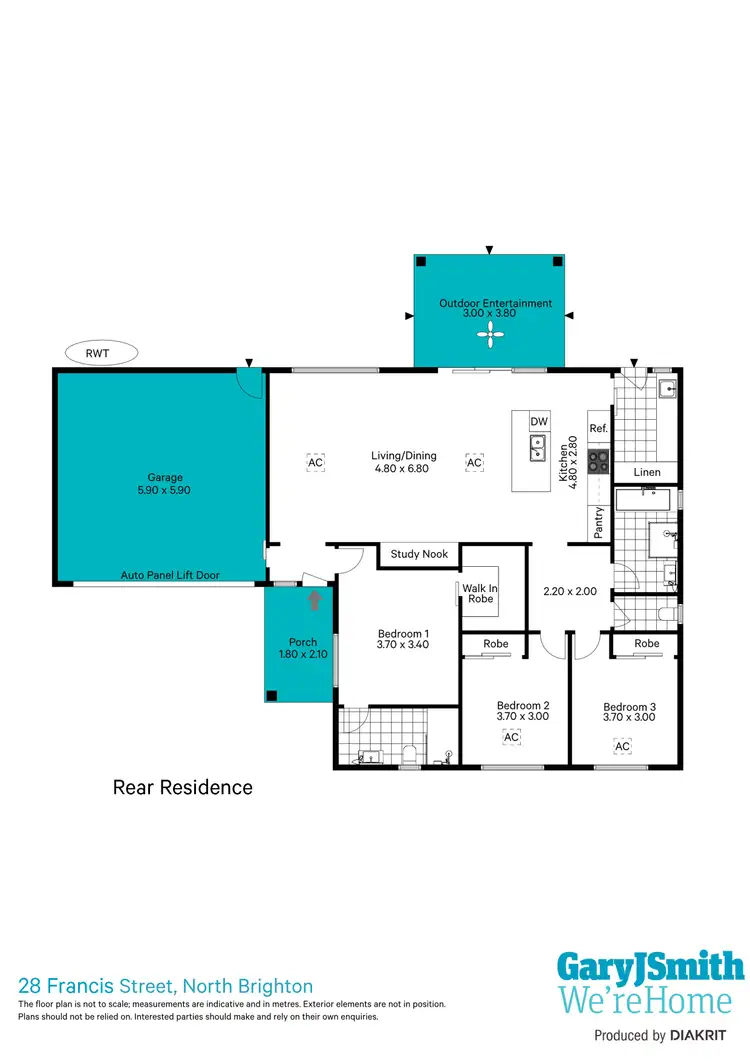 Floorplan of Homely house listing, 28 Francis Street, North Brighton SA 5048