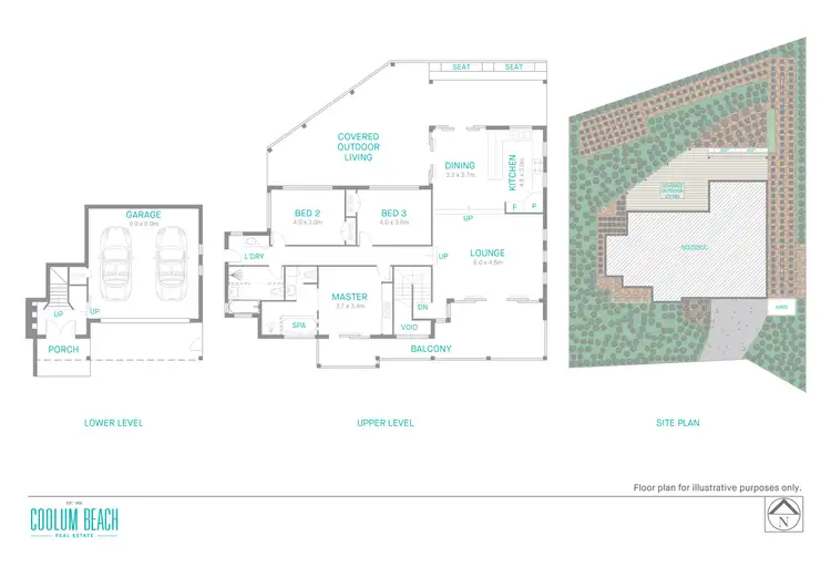 Floorplan of Homely house listing, 16 Dharalee Court, Mount Coolum QLD 4573