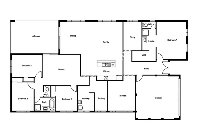 Floorplan of Homely house listing, 17 Clearys Road, Dardanup WA 6236