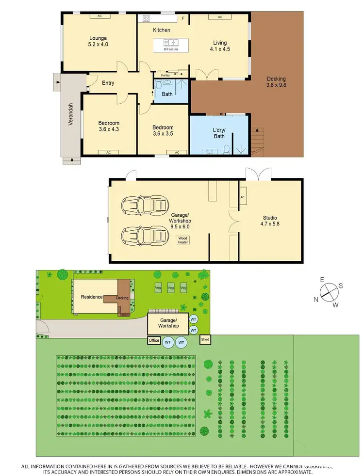 Floorplan of Homely house listing, 83 Byerly Street, Elmhurst VIC 3469