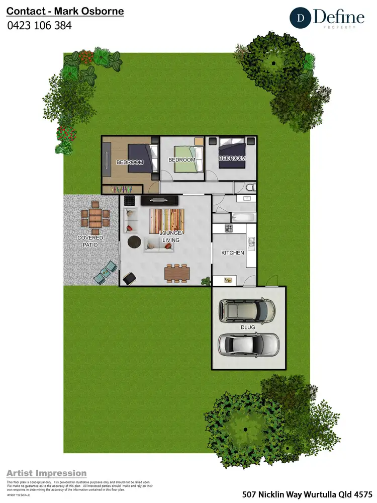Floorplan of Homely house listing, 507 Nicklin Way, Wurtulla QLD 4575