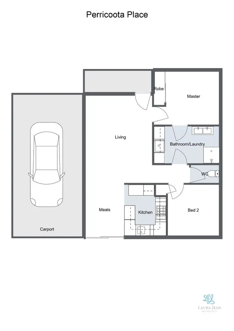 Floorplan of Homely townhouse listing, 12/55 Perricoota Road, Moama NSW 2731