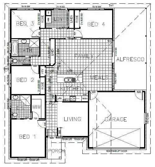 Floorplan of Homely house listing, 6 Sawyers Place, Mudgee NSW 2850