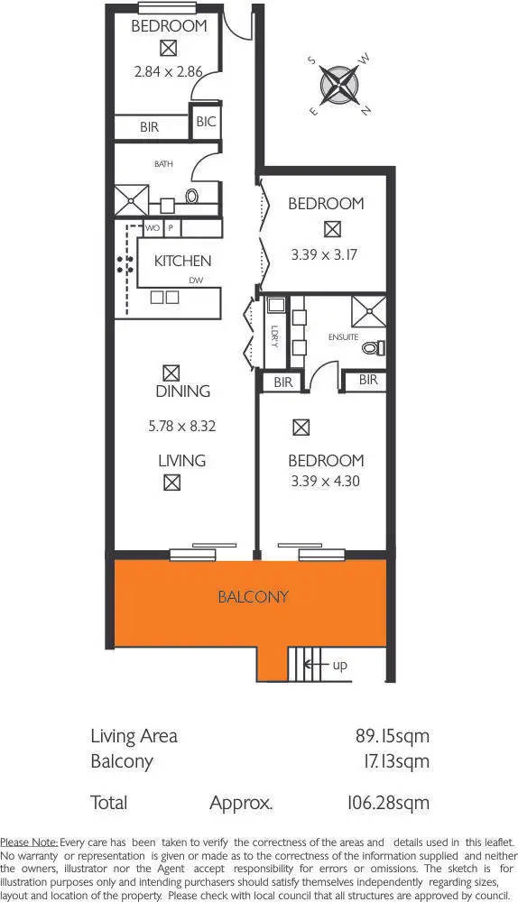 Floorplan of Homely apartment listing, 10/2-5 Flinders Parade, Victor Harbor SA 5211