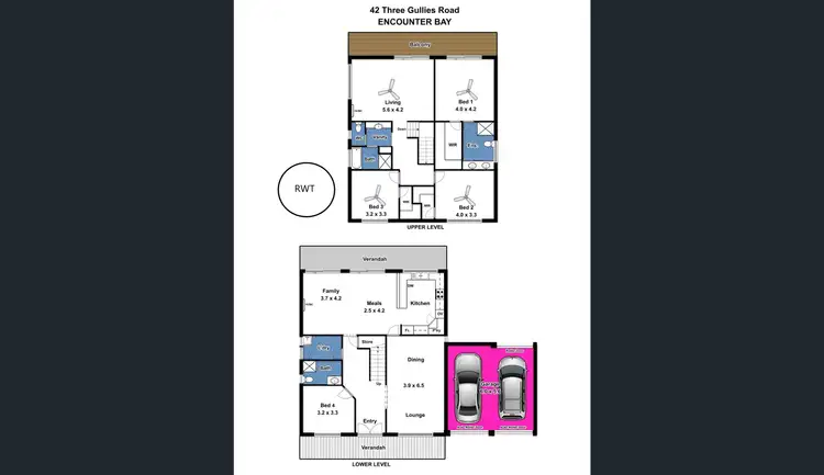 Floorplan of Homely house listing, 42 Three Gullies Road, Encounter Bay SA 5211