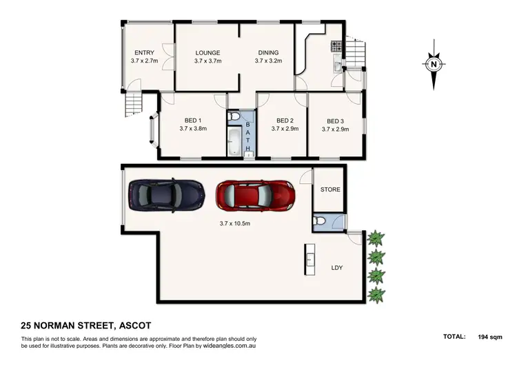 Floorplan of Homely house listing, 25 Norman Street, Ascot QLD 4007