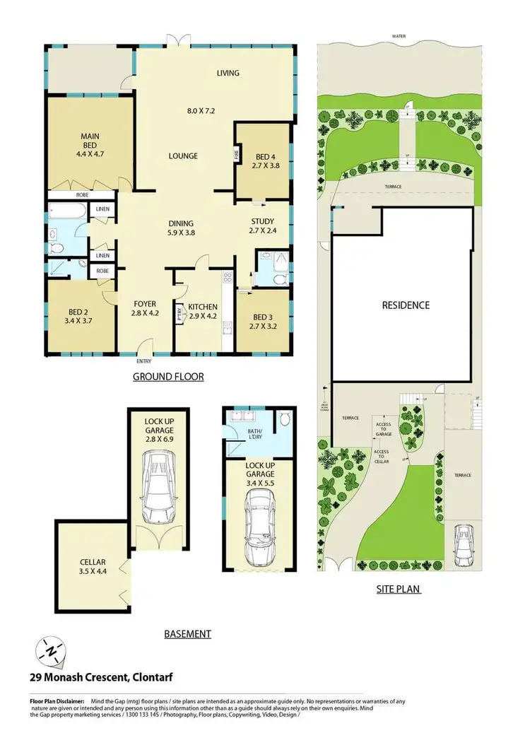 Floorplan of Homely house listing, 29 Monash Crescent, Clontarf NSW 2093