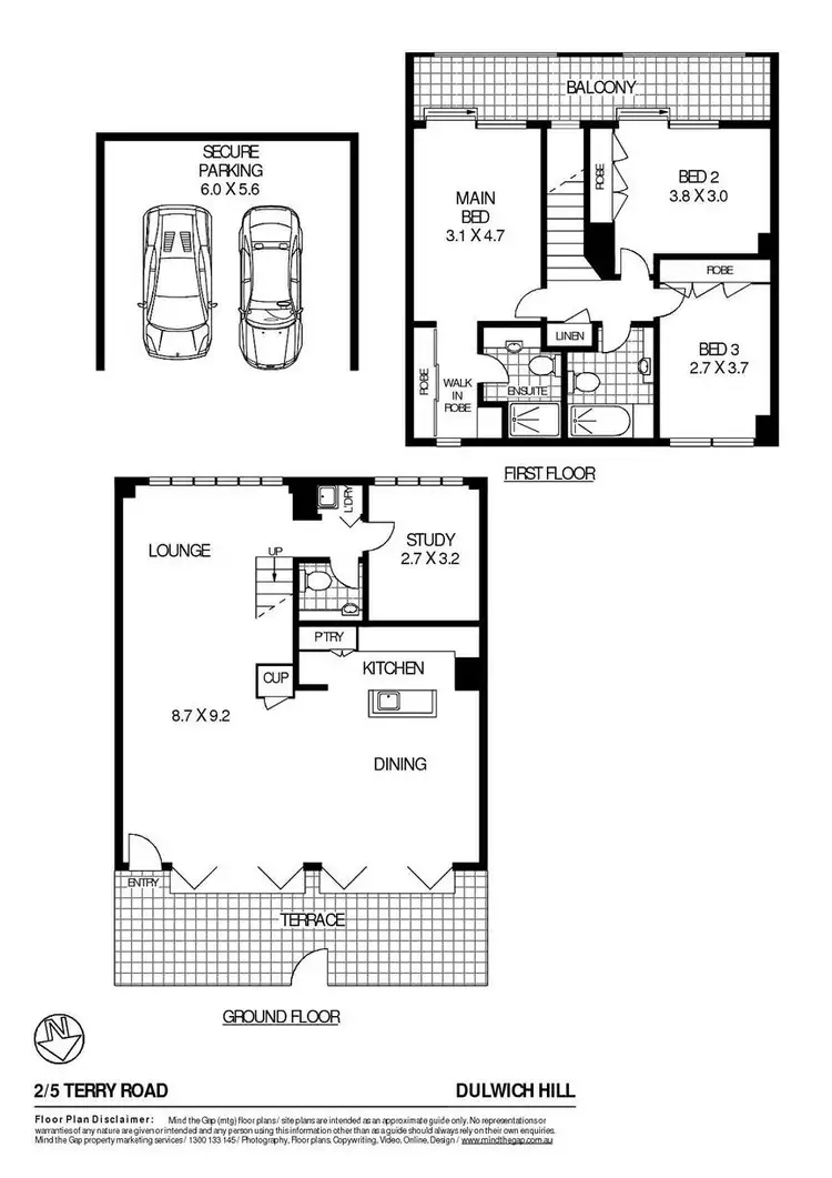 Floorplan of Homely house listing, 2/5-7 Terry Road, Dulwich Hill NSW 2203
