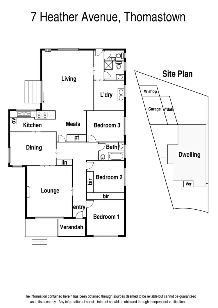 Floorplan of Homely house listing, 7 Heather Avenue, Thomastown VIC 3074