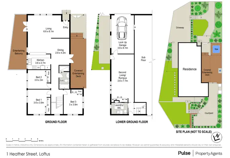 Floorplan of Homely house listing, 1 Heather Street, Loftus NSW 2232