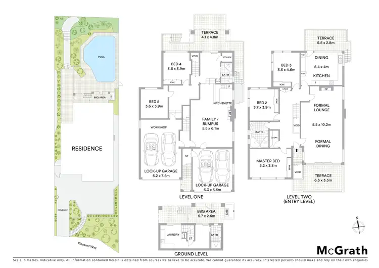 Floorplan of Homely house listing, 15 Pleasant Way, Blakehurst NSW 2221