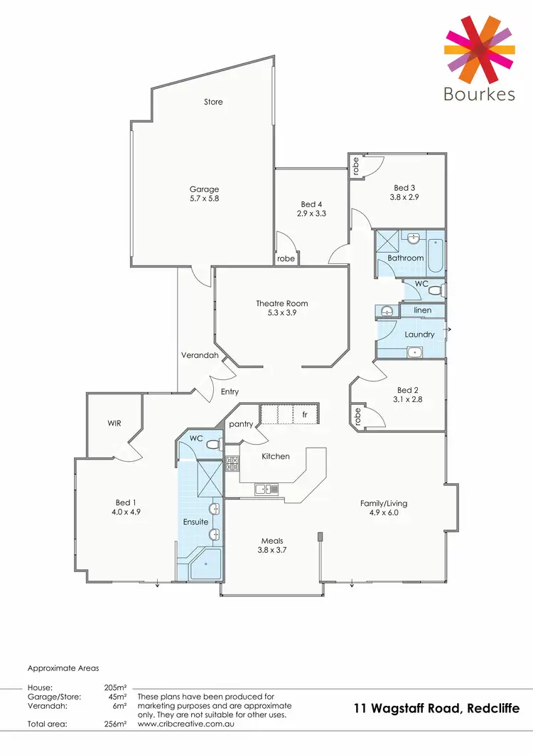 Floorplan of Homely house listing, 11 Wagstaff Road, Redcliffe WA 6104