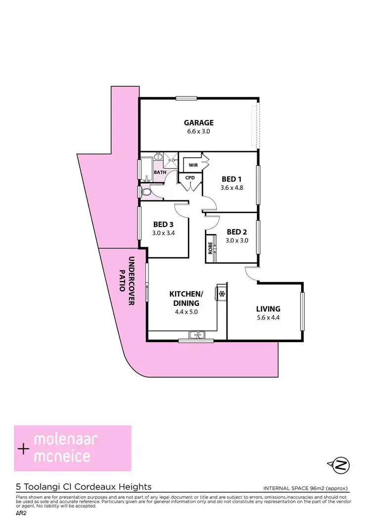 Floorplan of Homely house listing, 5 Toolangi Close, Cordeaux Heights NSW 2526