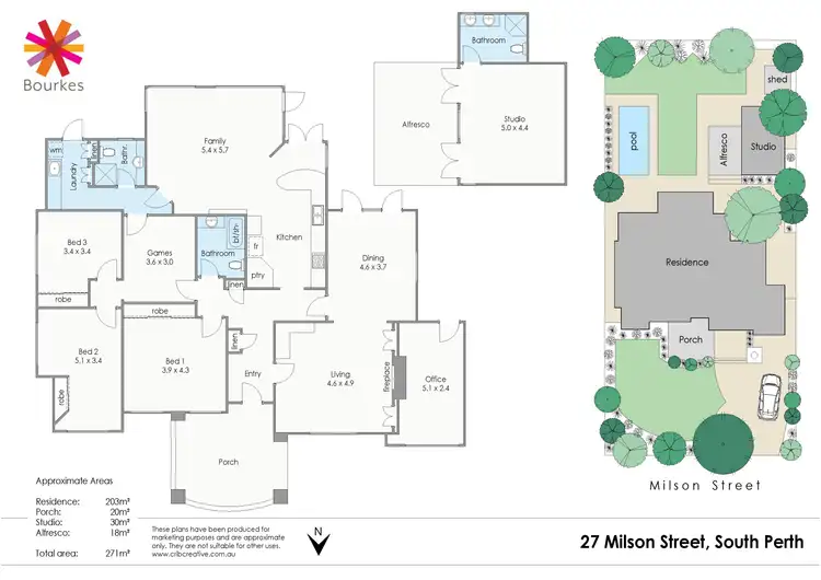 Floorplan of Homely house listing, 27 Milson Street, South Perth WA 6151