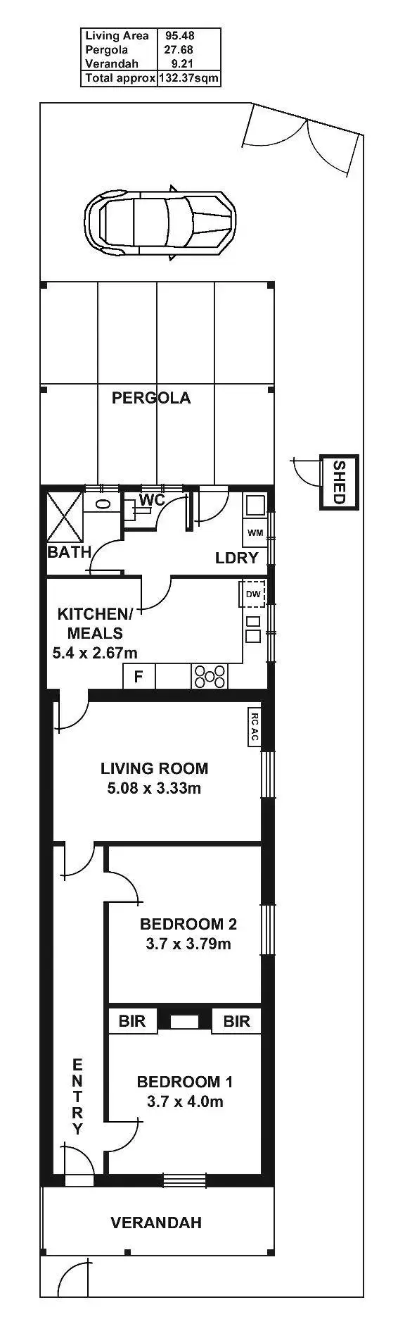 Floorplan of Homely house listing, 21 Eastry Street, Norwood SA 5067