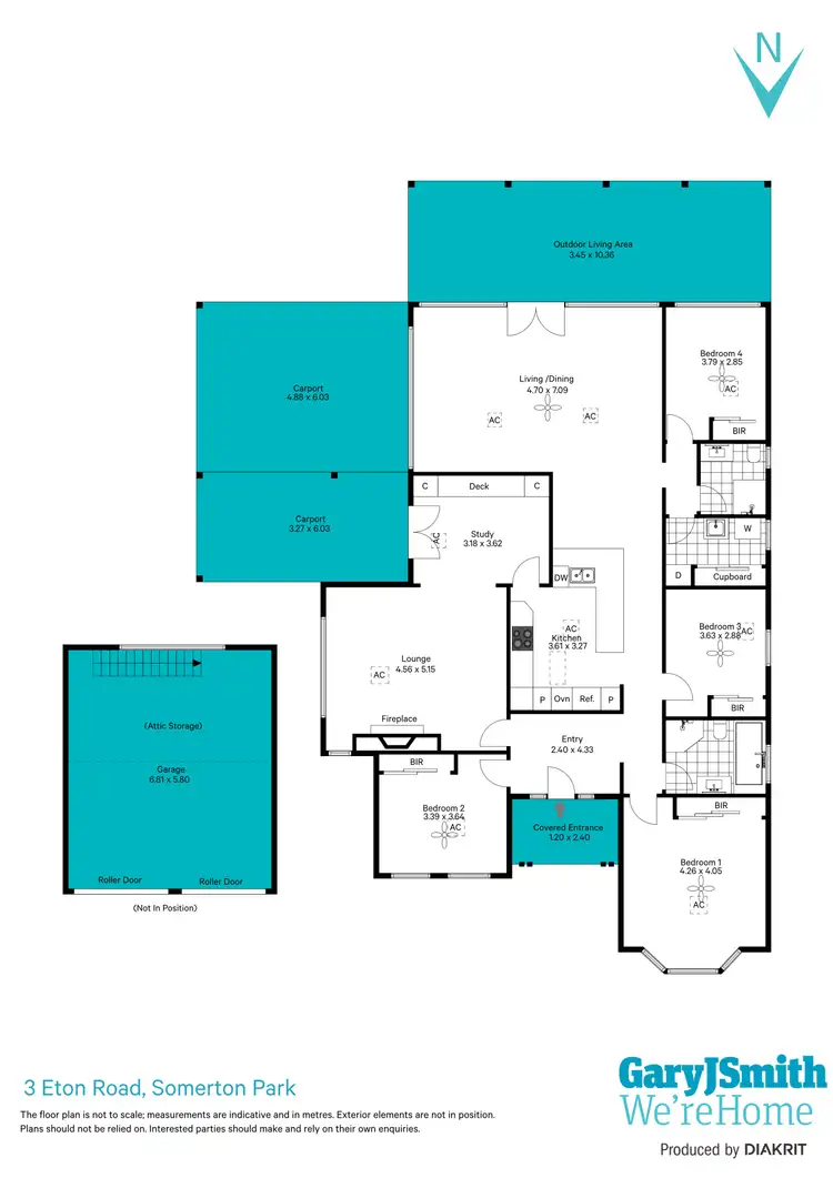Floorplan of Homely house listing, 3 Eton Road, Somerton Park SA 5044
