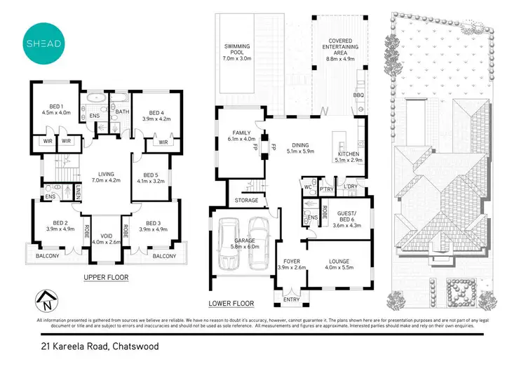 Floorplan of Homely house listing, 21 Kareela Road, Chatswood NSW 2067