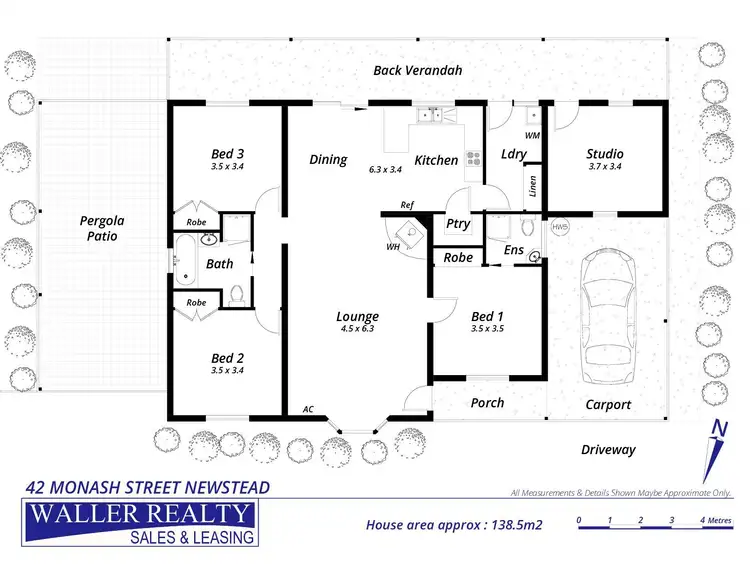 Floorplan of Homely house listing, 42 Monash Street, Newstead VIC 3462
