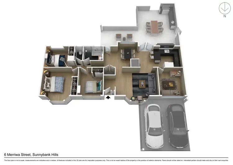 Floorplan of Homely house listing, 6 Merriwa Street, Sunnybank Hills QLD 4109