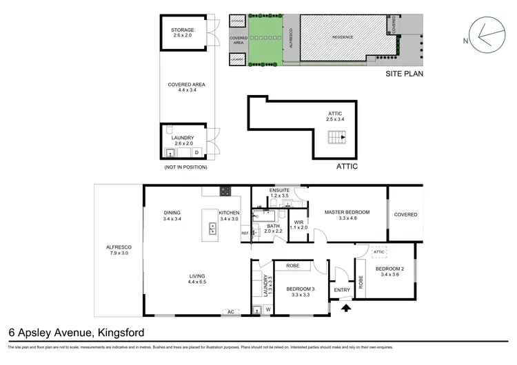Floorplan of Homely house listing, 6 Apsley Avenue, Kingsford NSW 2032