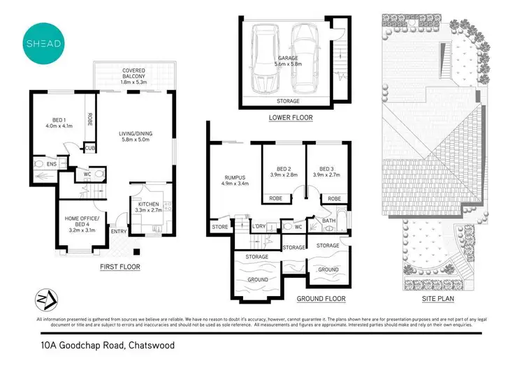 Floorplan of Homely house listing, 10A Goodchap Road, Chatswood NSW 2067