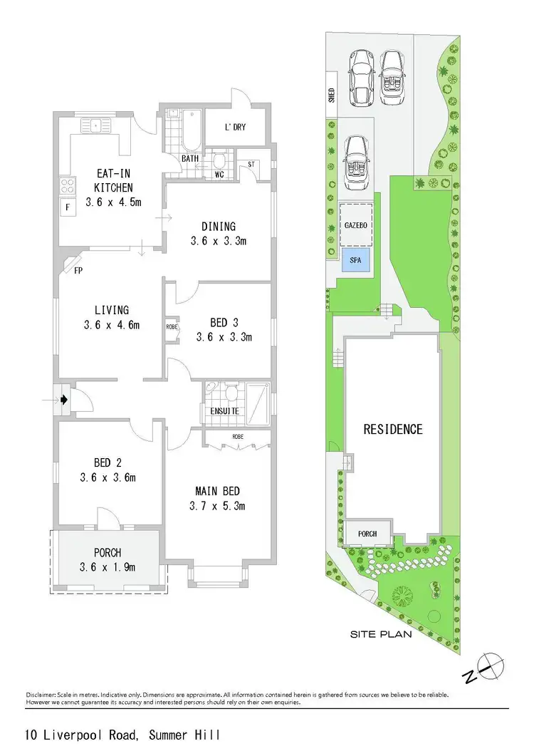 Floorplan of Homely house listing, 10 Liverpool Road, Summer Hill NSW 2130