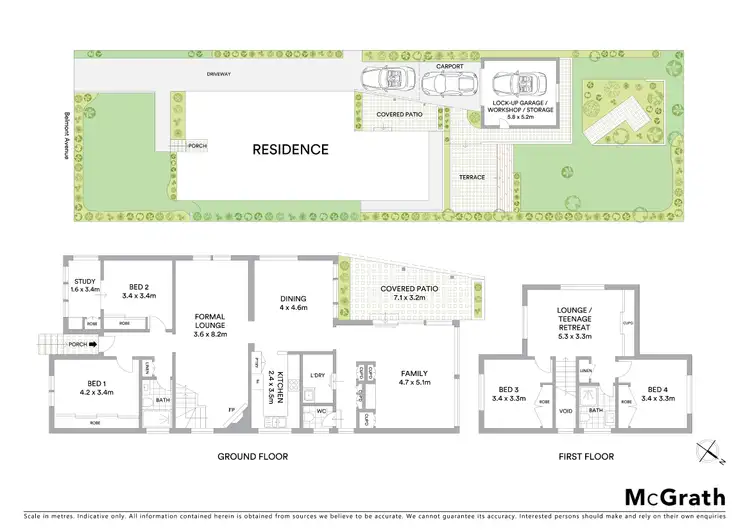 Floorplan of Homely house listing, 1 Belmont Avenue, Penshurst NSW 2222