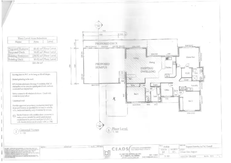 Floorplan of Homely house listing, 1 Grant Close, Yeppoon QLD 4703