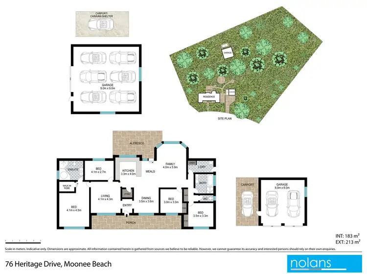 Floorplan of Homely house listing, 76 Heritage Drive, Moonee Beach NSW 2450