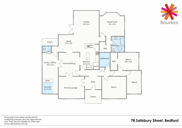 Floorplan of Homely house listing, 78 Salisbury Street, Bedford WA 6052
