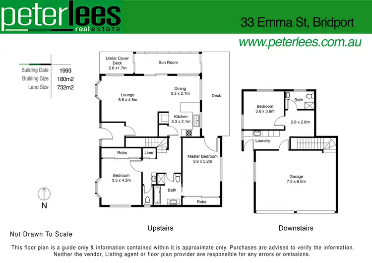 Floorplan of Homely house listing, 33 Emma Street, Bridport TAS 7262