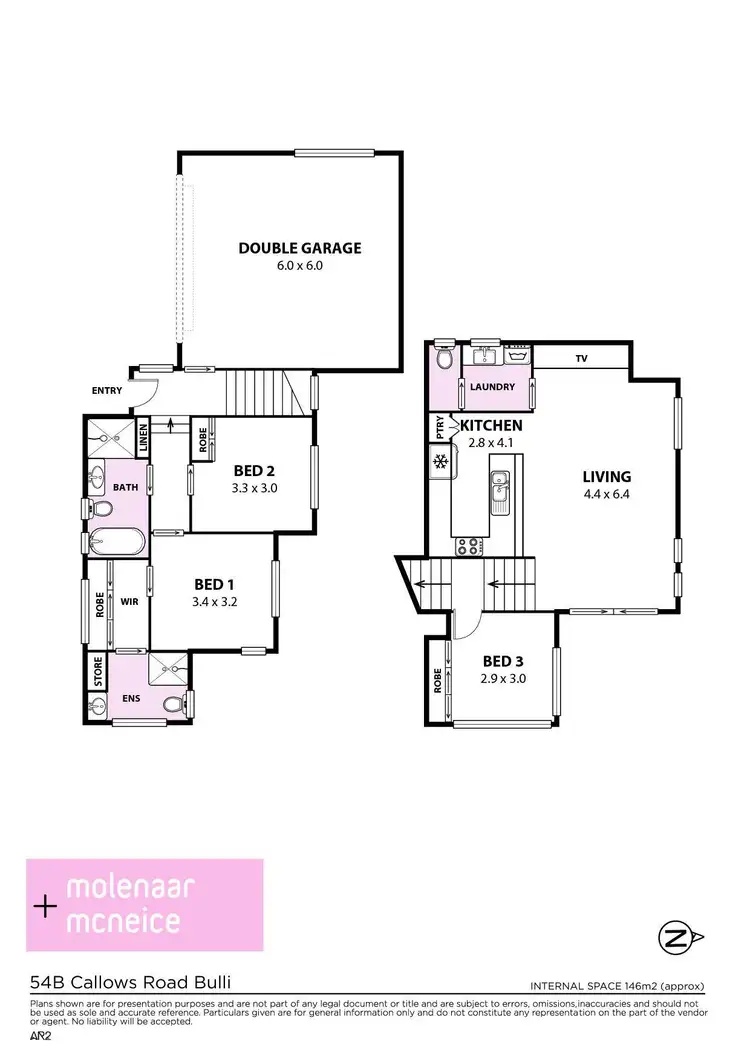 Floorplan of Homely house listing, 54A Callows Road, Bulli NSW 2516