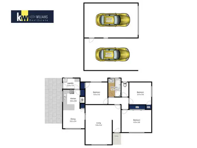 Floorplan of Homely house listing, 131 Cross's Road, Traralgon VIC 3844