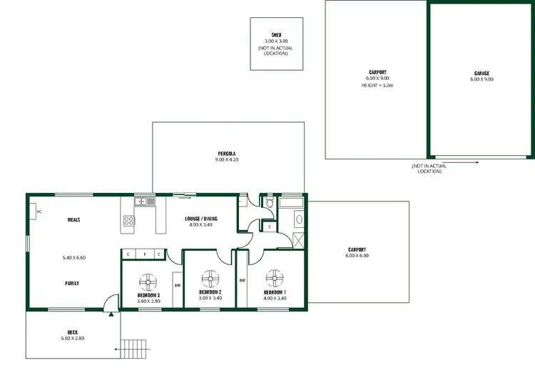 Floorplan of Homely house listing, 7 Harrogate Road, Harrogate SA 5244
